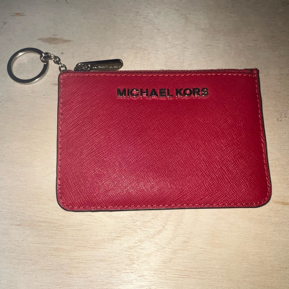 Michael Kors Red Wristlet